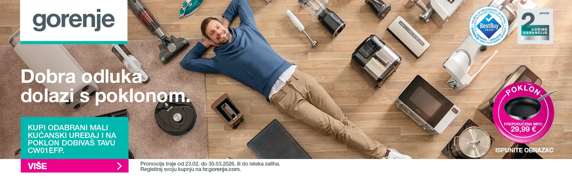  Promocija - Gorenje mali kućanski uređaji 