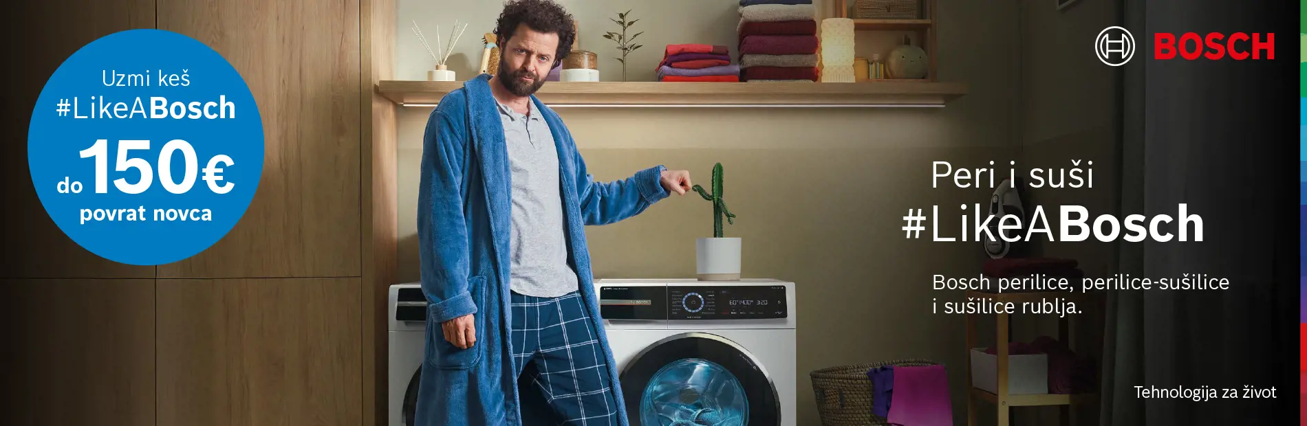 Bosch kampanja - Peri i suši #LikeABosch