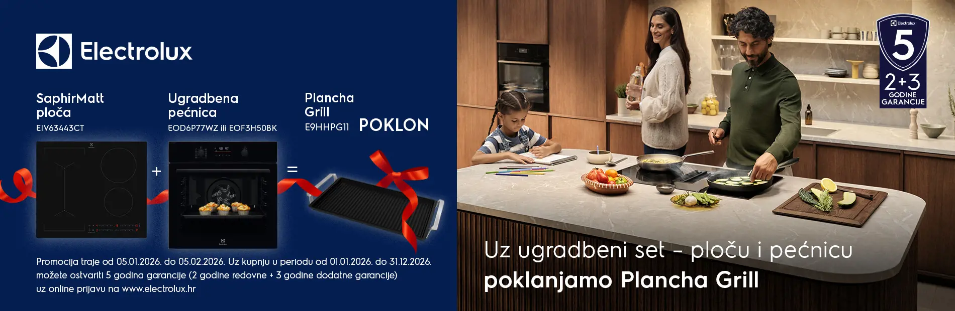 Electrolux-poklon Plancha Grill