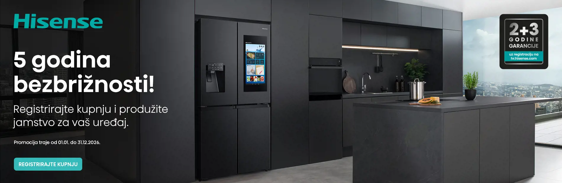 Hisense 5 godina bezbrižnosti