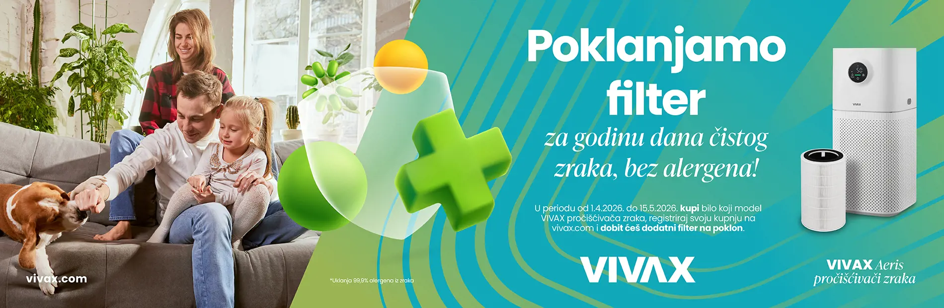 Promocija - Pročišćivači zraka Vivax!