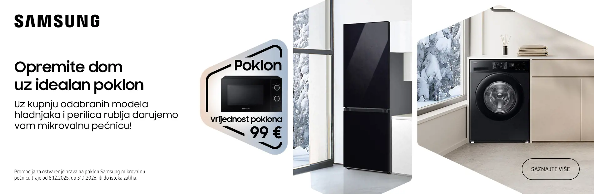 Samsung-opremi dom uz idealan poklon