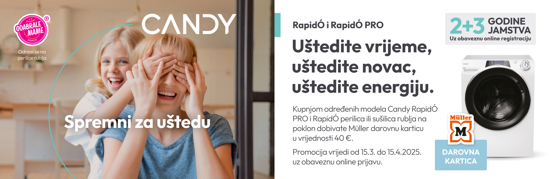 canday ušteda banner