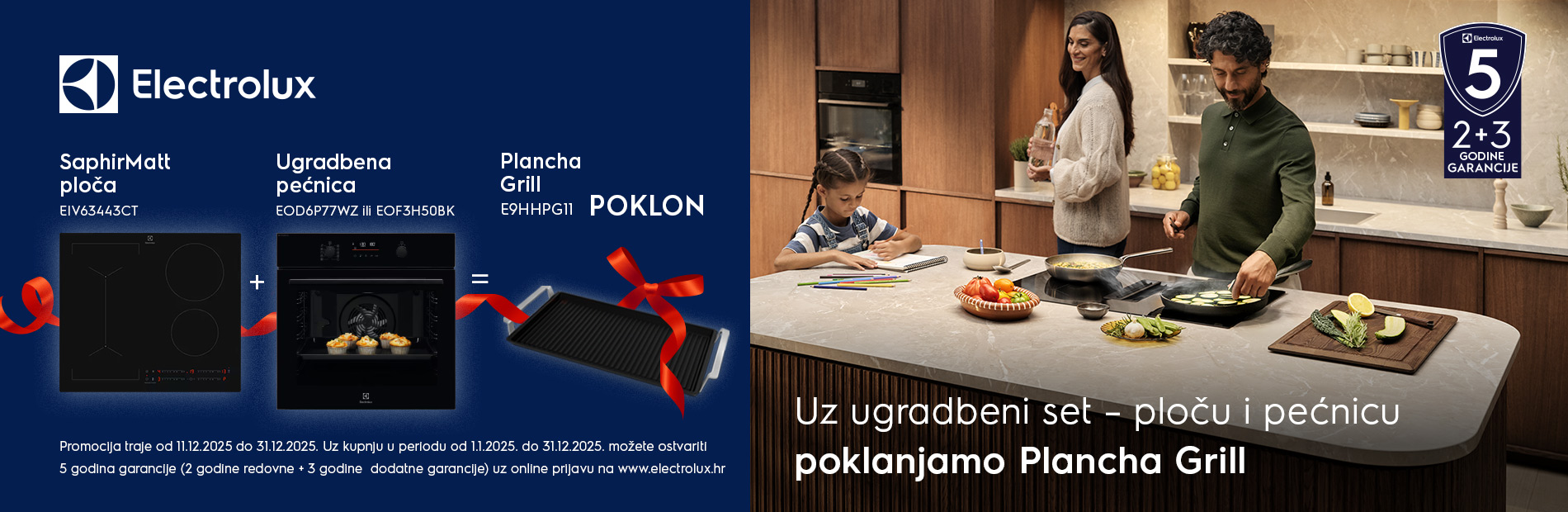 Electrolux- poklon plancha Grill