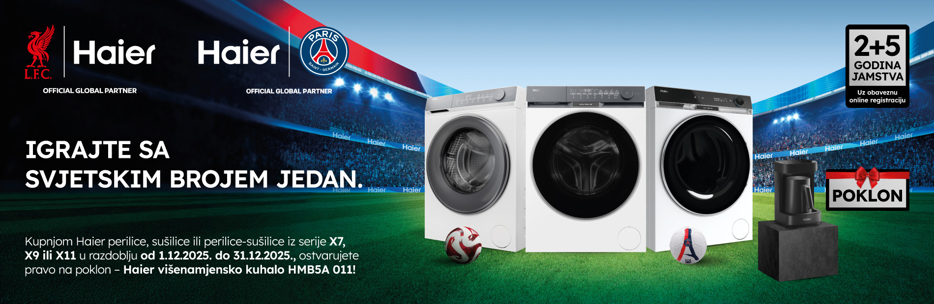 Haier-igrajte sa svjetskim brojem jedan