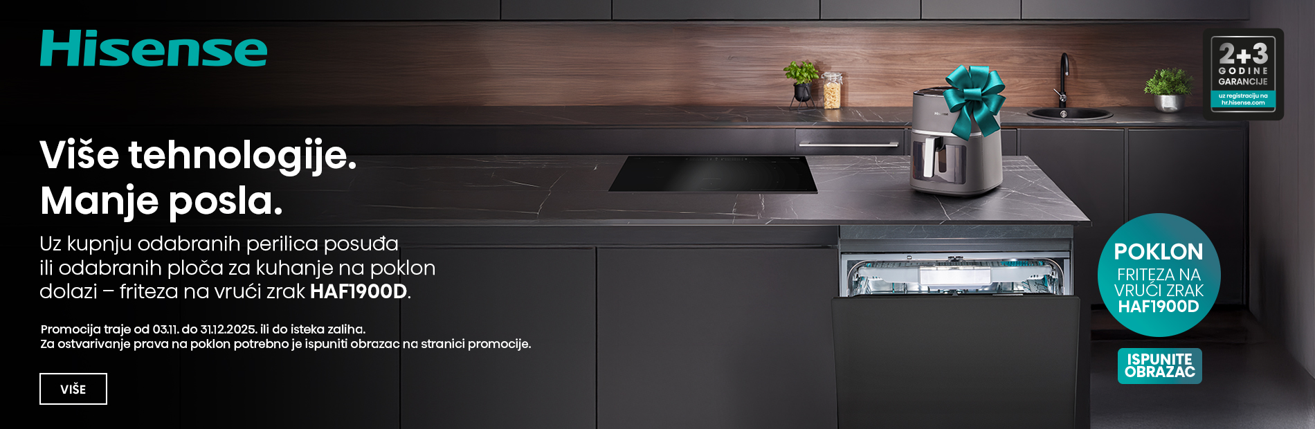 Hisene-Više tehnologije.Manje posla