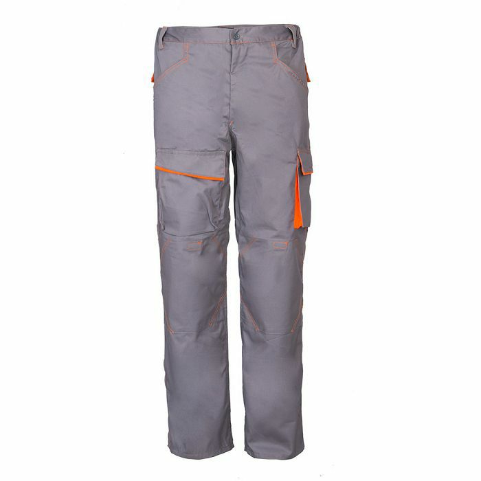 HLAČE KLASIČNE ATLANTIC SIVE vel.XL