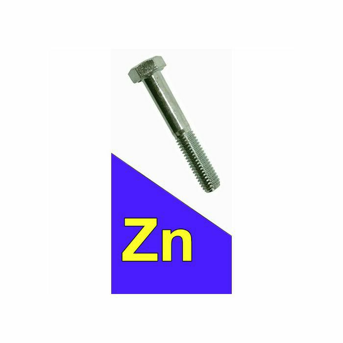 Matični vijak DIN 931 M 6x60 8.8 Zn