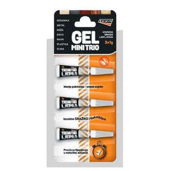 LJEPILO TRENUTNO TEXO GEL MINI TRIO 3x1g(TX-L-03G)