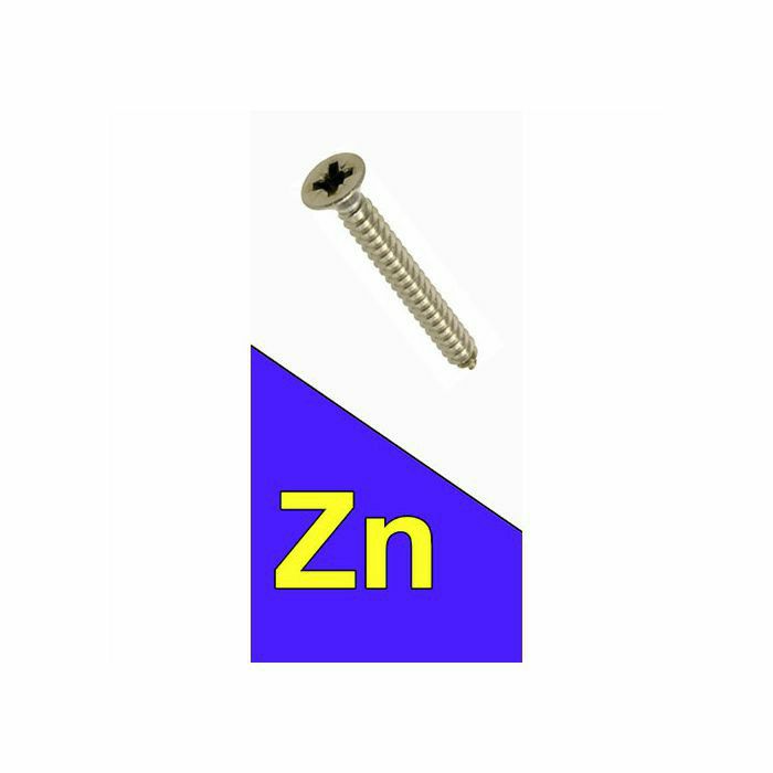 Vijak za lim DIN 7982 2.2x16 Zn