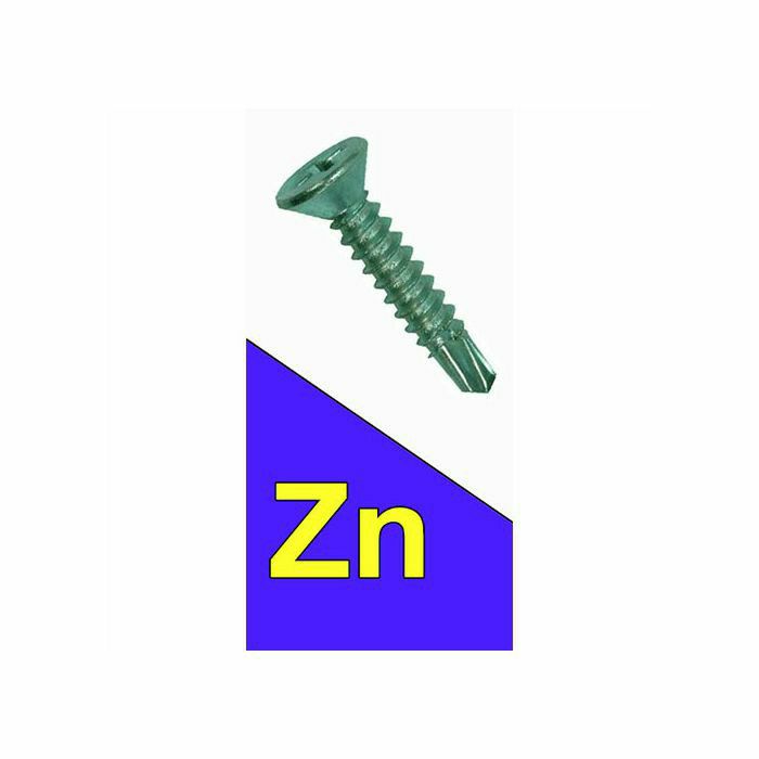 Vijak za lim DIN 7504P 6.3x25 Zn