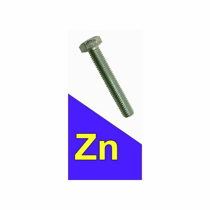 Matični vijak DIN 933 M 18x60 8.8 Zn