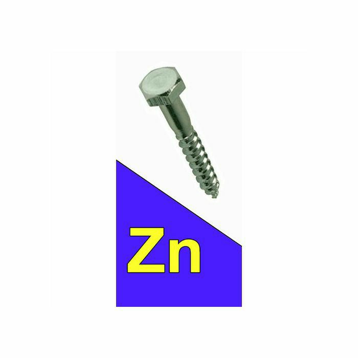 Zeta vijak DIN 571 8x110 Zn