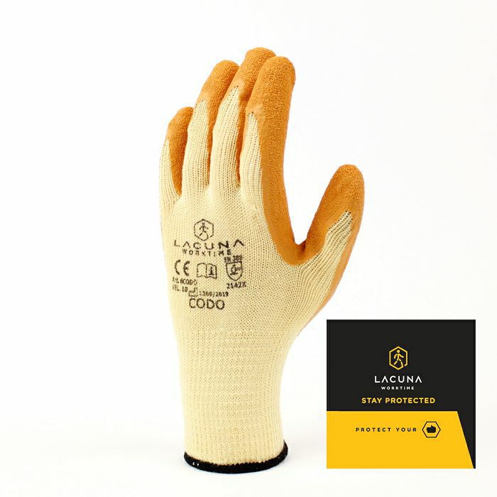 RUKAVICE ART.6CODOWT/10 SA LATEX PREMAZOM VEL.10