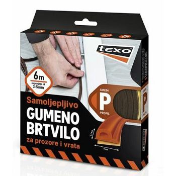 TERMOBAND P-PROFIL SMEĐI 6m
