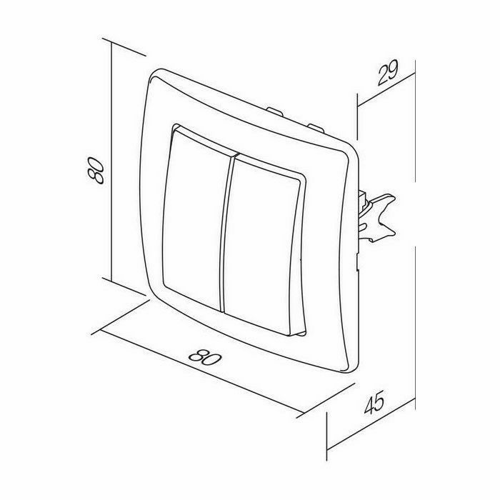 EKONOMIK SKLOPKA SERIJSKA SREBRENA SE50ES