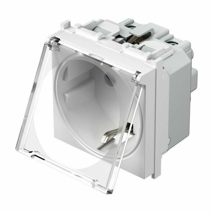 MODUL UTIČNICA SA POKLOPCEM BIJELA VM11PT