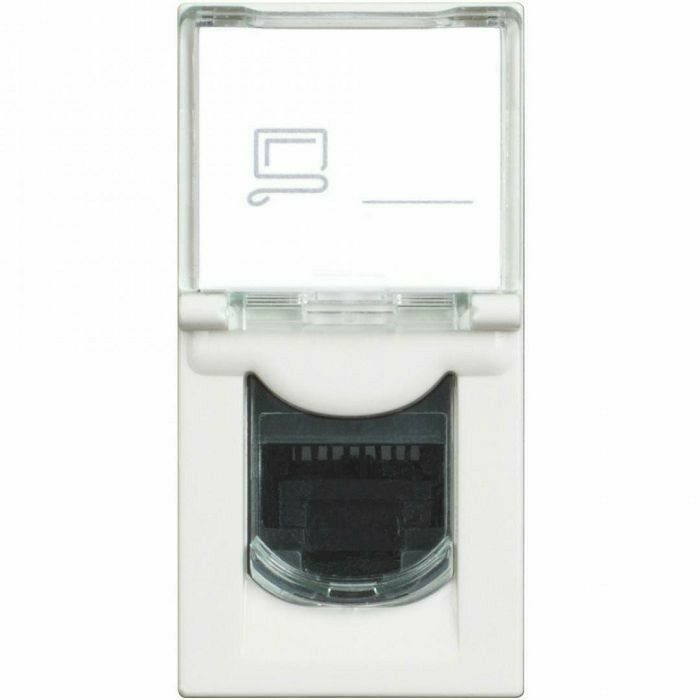 CLASSIA UTIČNICA RJ45 CAT5E BIJELA RW4279C5E 1M