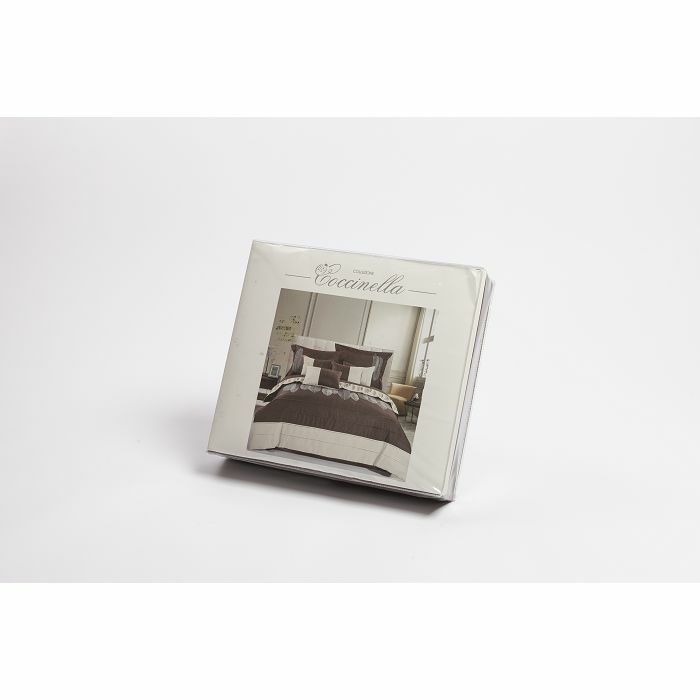 POSTELJINA COCCINELLA FOLIAGE SET 240*290 BLACK #