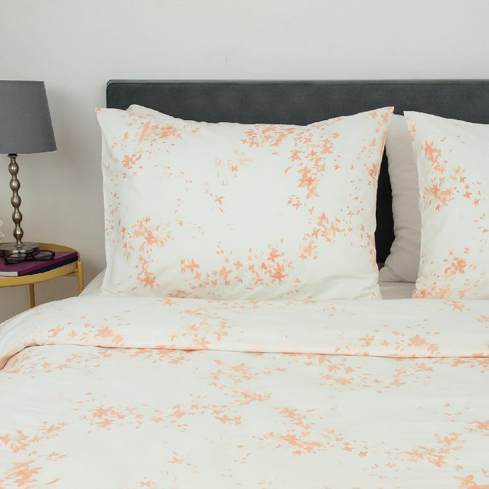 NAVLAKA FLYING BUTTERFLY SET 200*200  PEACH P #