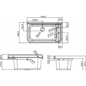 UMIVAONIK PVC VINDABONA 60cm BIJELI
