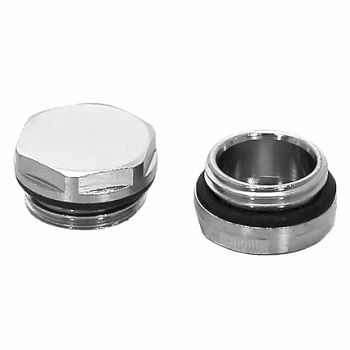 ČEP RADIJATORA 1/2" CROM S GUMICOM