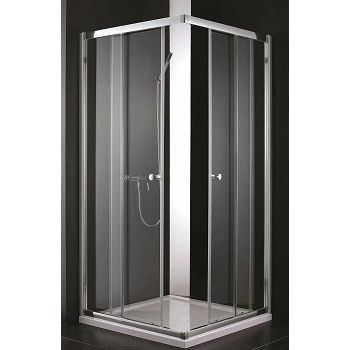 TUŠ KABINA DELTA SARA 80x120 PRAVOKUTNA PROZIRNO STAKLO #
