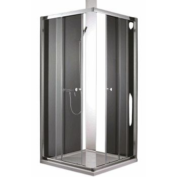 TUŠ KABINA DELTA SARA 80x120 PRAVOKUTNA PROZIRNO STAKLO #