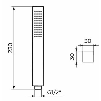 TUŠ RUČICA ROSAN QUADRO PTREC5