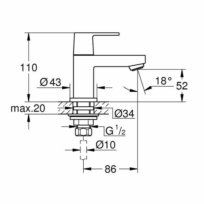 GROHE EUROCUBE 23137000 #