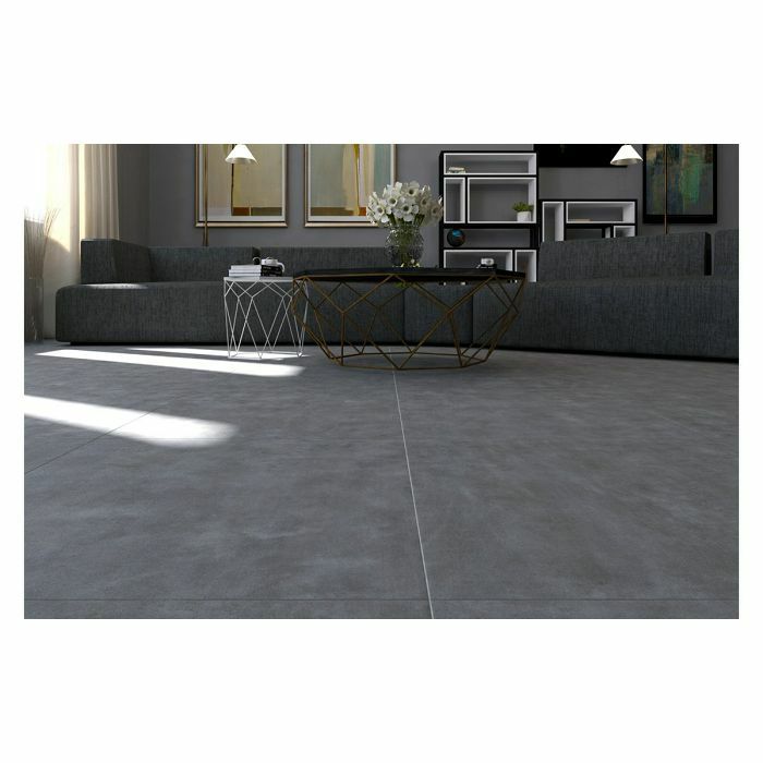 PL. TERRA DIVINA ANTRACITE R9 60x60 RETT. N  K28059