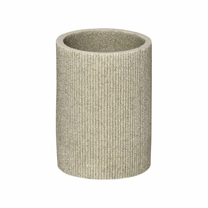 TEND.61104104 ČAŠA FORLI POLIRESIN, BEŽ