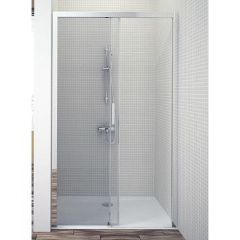 TUŠ VRATA SOGNO 120 L 1/2 SILV/PROZ. 6101085 #