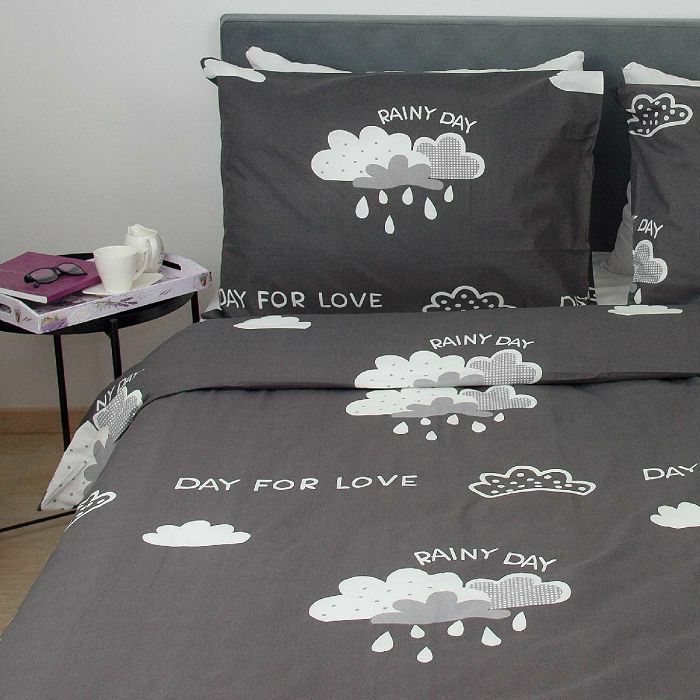 NAVLAKA RAINY DAY SET 140*200  DR.GREY #