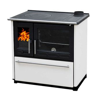 ŠTEDNJAK PLAMEN 850 GLAS BIJELI DESNI