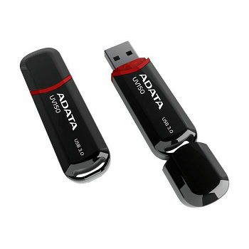 USB STICK 32 GB ADATA UV150 3.2 CRNI