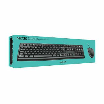 TIPKOVNICA + MIŠ LOGITECH MK120 USB