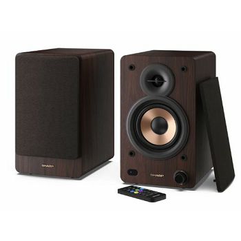 ZVUČNICI SHARP CP-SS30 BROWN (AKTIVNI,PAR)