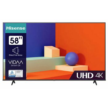 TV 58"HISENSE UHD LED 58A6K  4K SMART TV