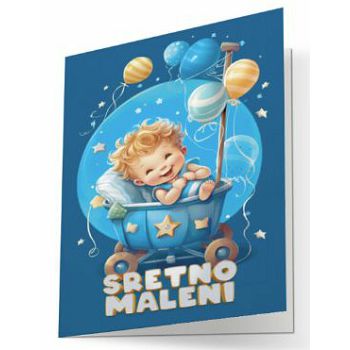 ČESTITKA-SRETNO MALENI #