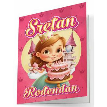 ČESTITKA-SRETAN ROĐENDAN -PRINCEZA