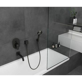 HANSGROHE VERNIS BLEND-IZLJEV ZA KADU CRNO MAT  71420670