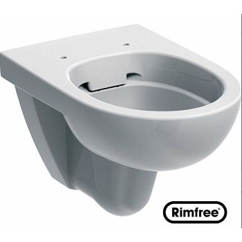 GEBERIT CER SELNOVA - SET WC VISEĆI OVALNI SA SC SJEDALOM RIMFREE 501.751.00.1
