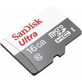 MEMORIJSKA KARTICA MIKROSD 16GB ULTRA 80M/S CL10