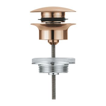 GROHE PILETA KLIK-KLAK, BRUSHED WARM SUNSET