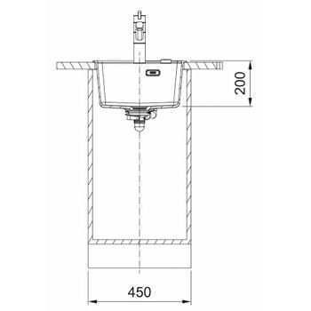 SUDOPER FRANKE D MRG 610-37 TL A MAT CRNA