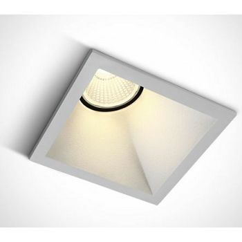 DM1018A/W/W UGRADBENA SVJETILJKA LED/8W/3000K/560LM/50*/230V IP20 BIJELA