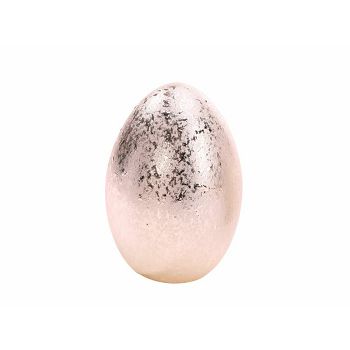 JAJE DEKORATIVNO PORCULAN 7.5X7.5X11CM; ZLATNO