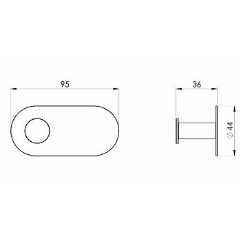 VJEŠALICA VOXORT 3000, ZIDNA, SAMOLJEPLJIVA,  V453453