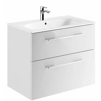 GEBERIT CER SELNOVA SQUARE - BAZA SA UMIV, 2 LADICE, 78,8x50,2 BIJELO 501.240.00.1